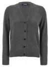 Max Mara 'apollo' Cardigan In Gray