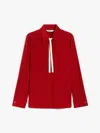 Max Mara Apollo Long-sleeved Silk Shirt