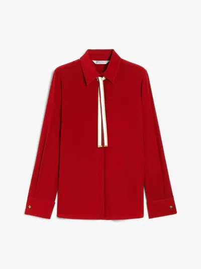 MAX MARA MAX MARA APOLLO SHIRT RED
