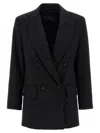 Max Mara Appia Blazer In Black