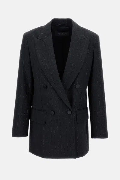 Max Mara Appia Pianoforte Jacket In Black