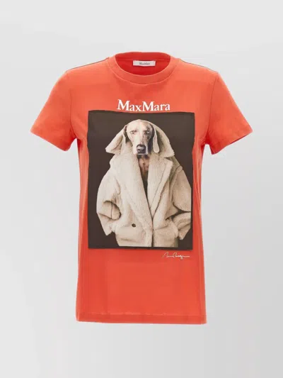 MAX MARA 'APPROVED' CREW NECK T-SHIRT