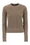 Max Mara Aramis - Slim-fit Cashmere Jumper In Brown