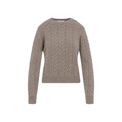 Max Mara Aramis Treccia Sweater In Gold