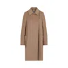 Max Mara Long Camel Hair And Viscose Coat