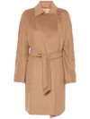 Max Mara Arcella Coat In Brown