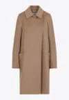Max Mara Arcella Wool Coat In Camel