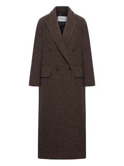 MAX MARA MAX MARA "ARCH1234" TWEED CLASSIC COAT CLOTHING