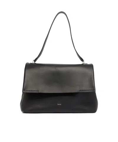 Max Mara Archetipo Shoulder Bag In Black