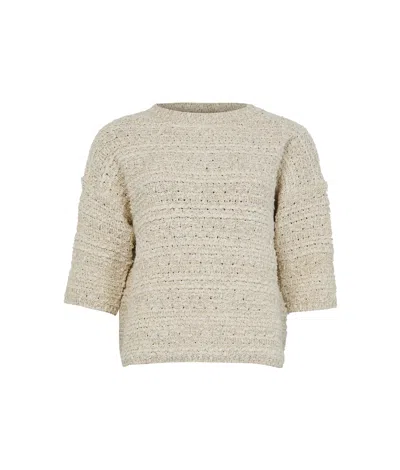 Max Mara Arda Sweater In Nude