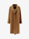 Max Mara Ardenne Cashmere Coat In Brown