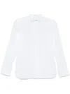Max Mara Long-sleeved Shirt In White