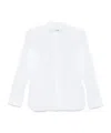 Max Mara Long-sleeved Shirt In White