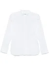 Max Mara Long-sleeved Shirt In White