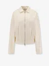 Max Mara Argenta Silk And Cotton Sweatshirt In White
