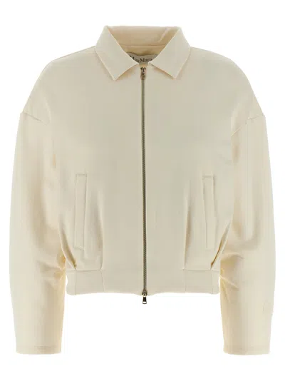Max Mara Argenta Sweatshirt In Cream