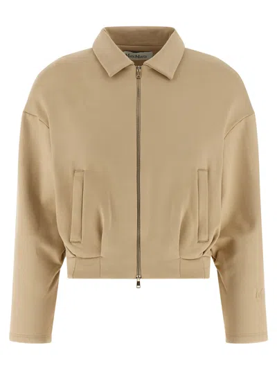 Max Mara 'argenta' Sweatshirt In Sand