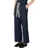 Max Mara Argento Drawstring Trousers In Blue
