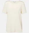 Max Mara Aris Silk-blend T-shirt