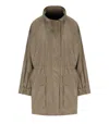 Max Mara Arley Beige Jacket In Gray