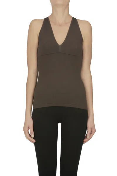 Max Mara Armida Top In Brown