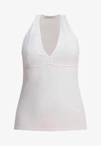 MAX MARA ARMIDA V-NECK SLEEVELESS TOP