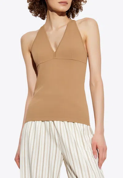 MAX MARA ARMIDA V-NECK TOP