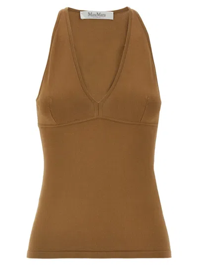 Max Mara 'armida1234' Top In Brown