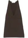 Max Mara Armida1234 Top In Brown
