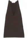 Max Mara Armida1234 Top In Brown