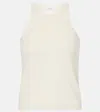 Max Mara Knitted Tank Top In White
