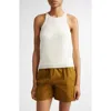 Max Mara Knitted Tank Top In Ivory