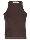 Max Mara Arnes Tank Top In Brown