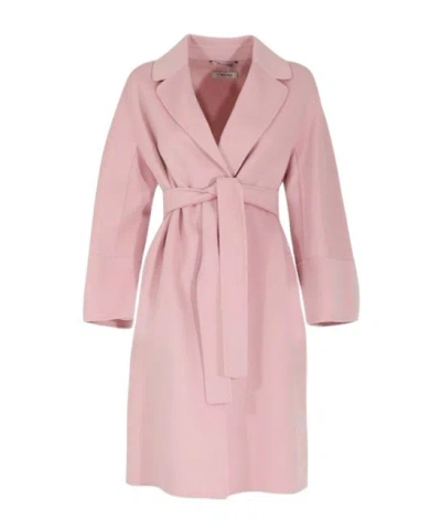 MAX MARA 'S MAX MARA ARONA BELTED LONG-SLEEVED COAT