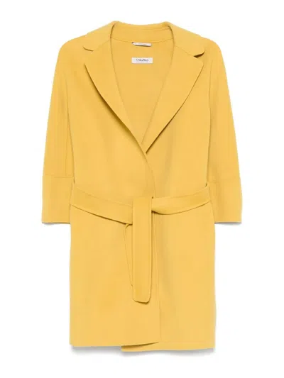 MAX MARA ABRIGO CORTO - AMARILLO
