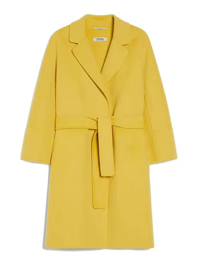 MAX MARA ABRIGO CORTO - AMARILLO