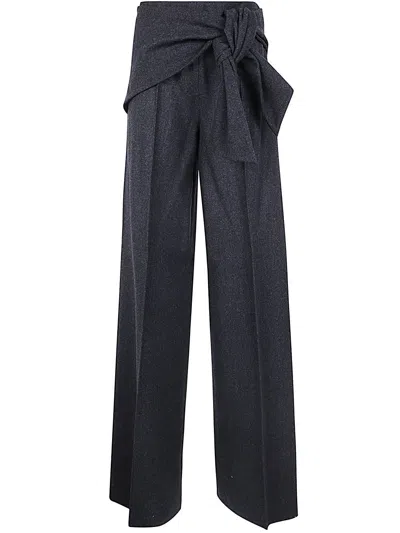 Max Mara S Cotton Bisous Gaucho Pants In Black
