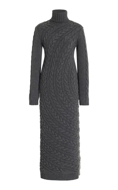 Max Mara Arte Dress In Gray