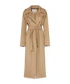 Max Mara Waist Belted Long Length Jacket