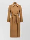 Max Mara 'artur' Belted Waist Long Length Coat