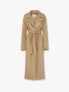 Max Mara Manuela Coat In Brown
