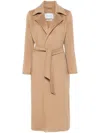 Max Mara Bingo Belted Long-sleeved Coat