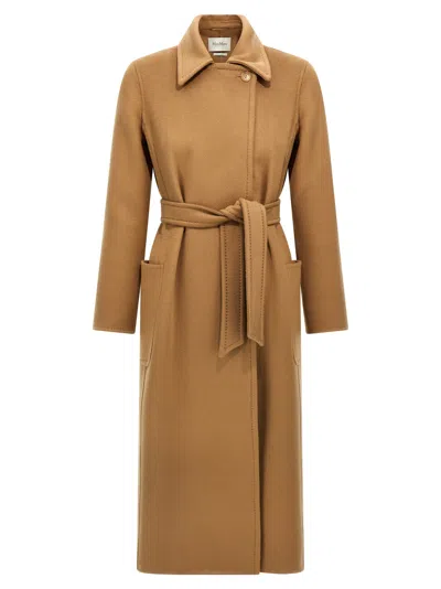 Max Mara 'artur' Coat In Brown