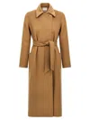 Max Mara 'artur' Coat In Brown