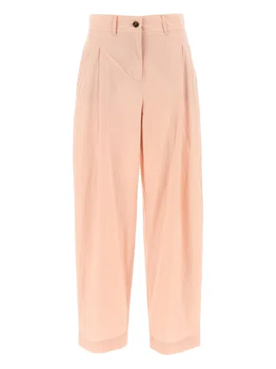 Max Mara Artur Dart-detail Trousers In Pink