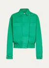 Max Mara Arturo Casual Jackets And Parka Green In Water