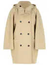 Max Mara 'arturo1234' Wool Blend Coat In Beige