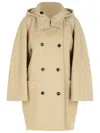 Max Mara 'arturo1234' Wool Blend Coat In Neutral