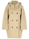 Max Mara 'arturo1234' Wool Blend Coat In Neutrals