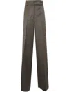 Max Mara "arturo1234" High Waisted Trousers Clothing In Green